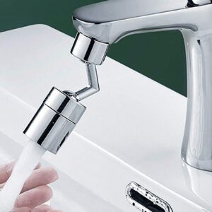 1pc Silver Faucet Extender, Simple Stainless Steel Faucet Extender Tool For Household